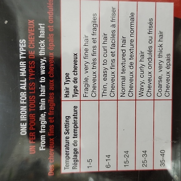 Brand NEW BABYLISS PRO TT TOURMALINE CERAMIC CURLING IRON-1 1/2" - Picture 3 of 7